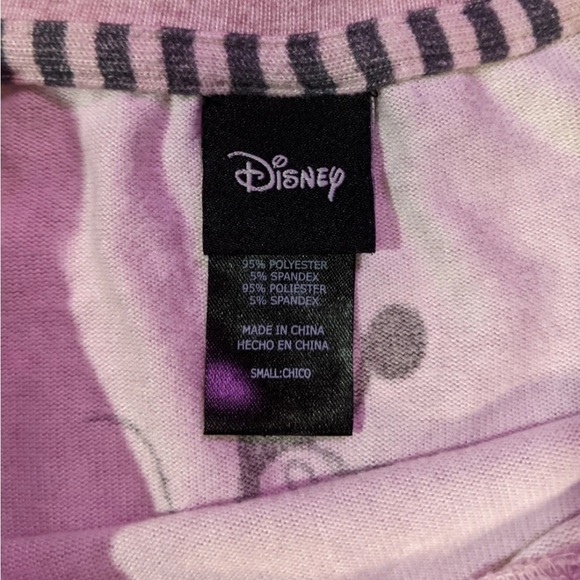 Disney Mickey Minnie Pink Gray Pajamas Jogger Set Small Soft Two-piece Cozy - Picture 11 of 16